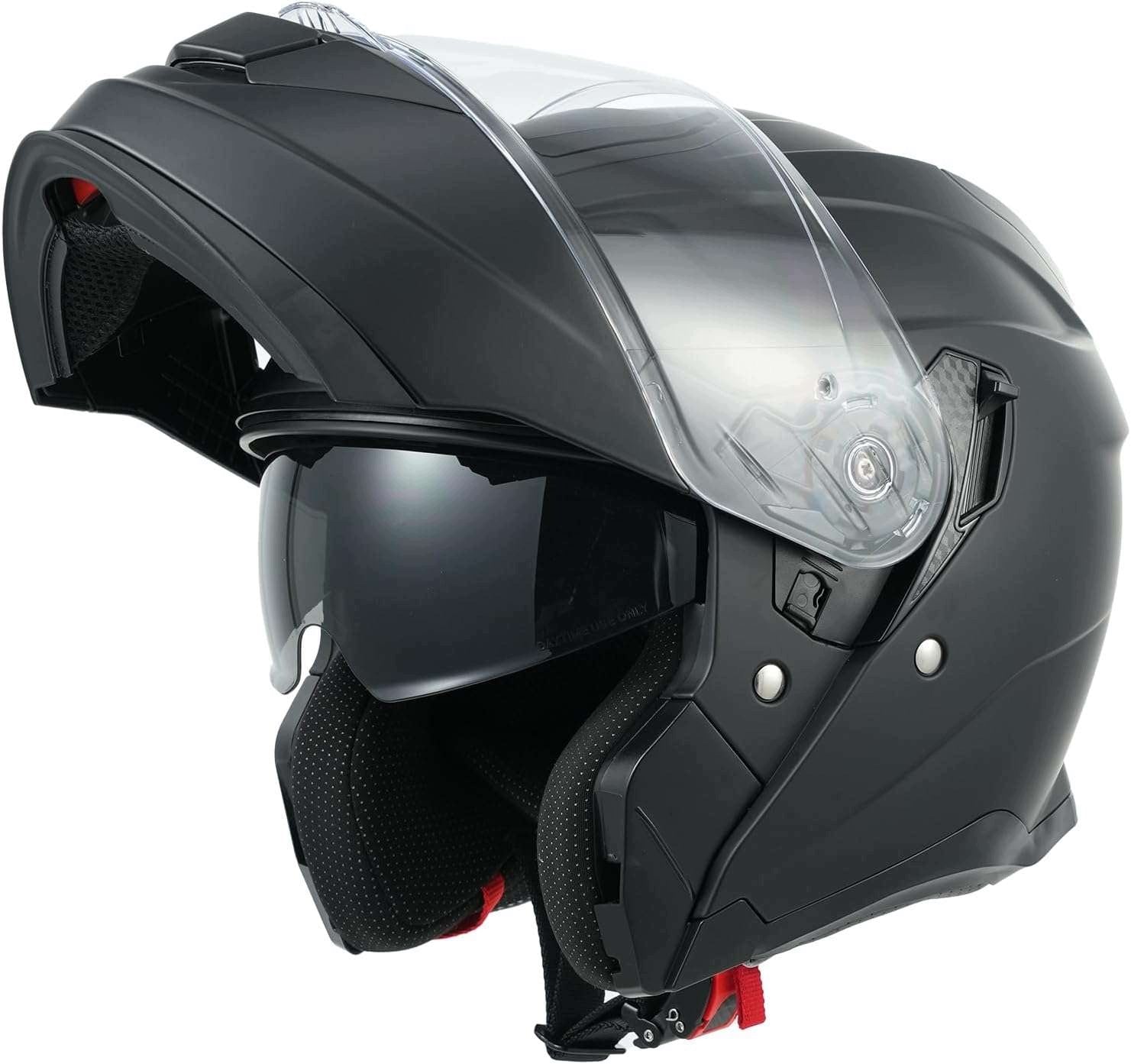 MOTORCYCLE HELMET JAW MY 935 DOUBLE VISOR ECE 22.06 BLACK XXL Packaging status original