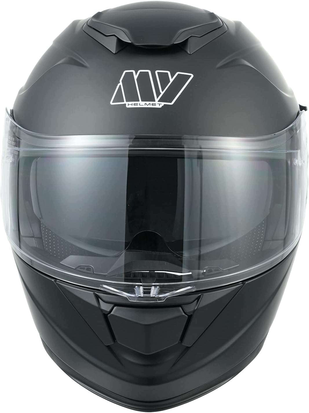 MOTORCYCLE HELMET JAW MY 935 DOUBLE VISOR ECE 22.06 BLACK XXL Size XXL