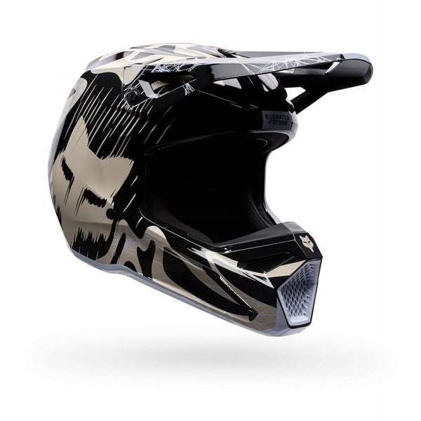 MOTORCYCLE HELMET JUNIOR FOX V1 DIFFUSE SE BLACK YS Manufacturer Fox