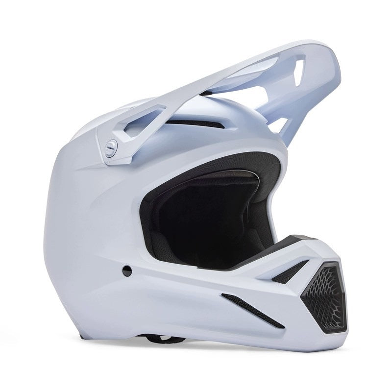 MOTORCYCLE HELMET JUNIOR FOX V1 SOLID MATTE WHITE 59-60 CM Manufacturer's catalog number 31405-067_YL