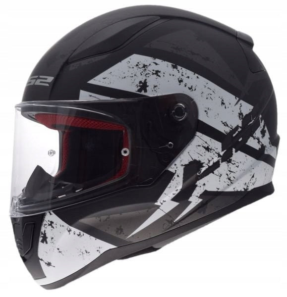 MOTORCYCLE HELMET LS2 FF353 DEADBOLT BLACK 3XL