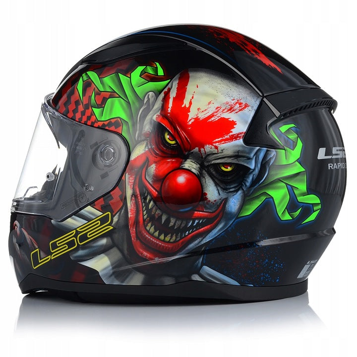 MOTORCYCLE HELMET LS2 FF353 RAPID II HAPPY DREAMS-06 M