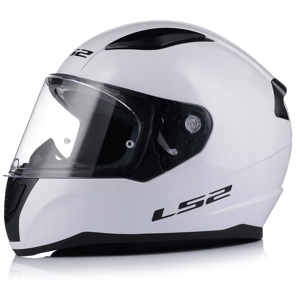 MOTORCYCLE HELMET LS2 FF353 RAPID II WHITE GLOSS PINLOCK SYSTEM ECER 22.06 Manufacturer's catalog number AK1635310026