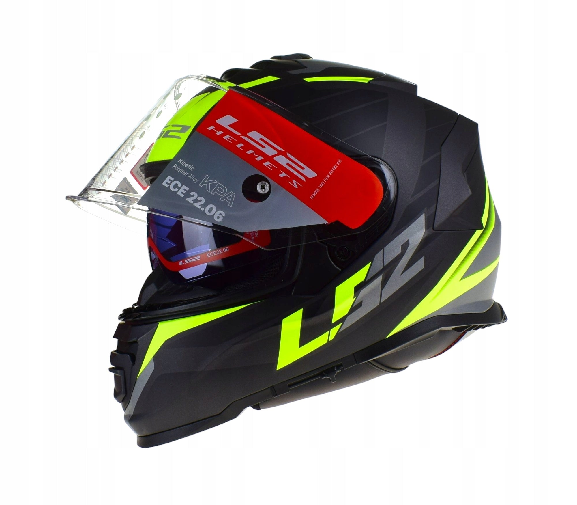 MOTORCYCLE HELMET LS2 FF800 STORM II NERVE BLENDA + PINLOCK rL