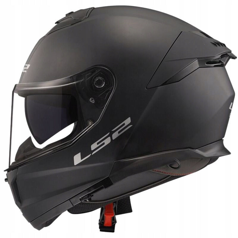MOTORCYCLE HELMET LS2 FF808 STREAM II SOLID MATT BLACK-06 XL Manufacturer's catalog number AK1680810116