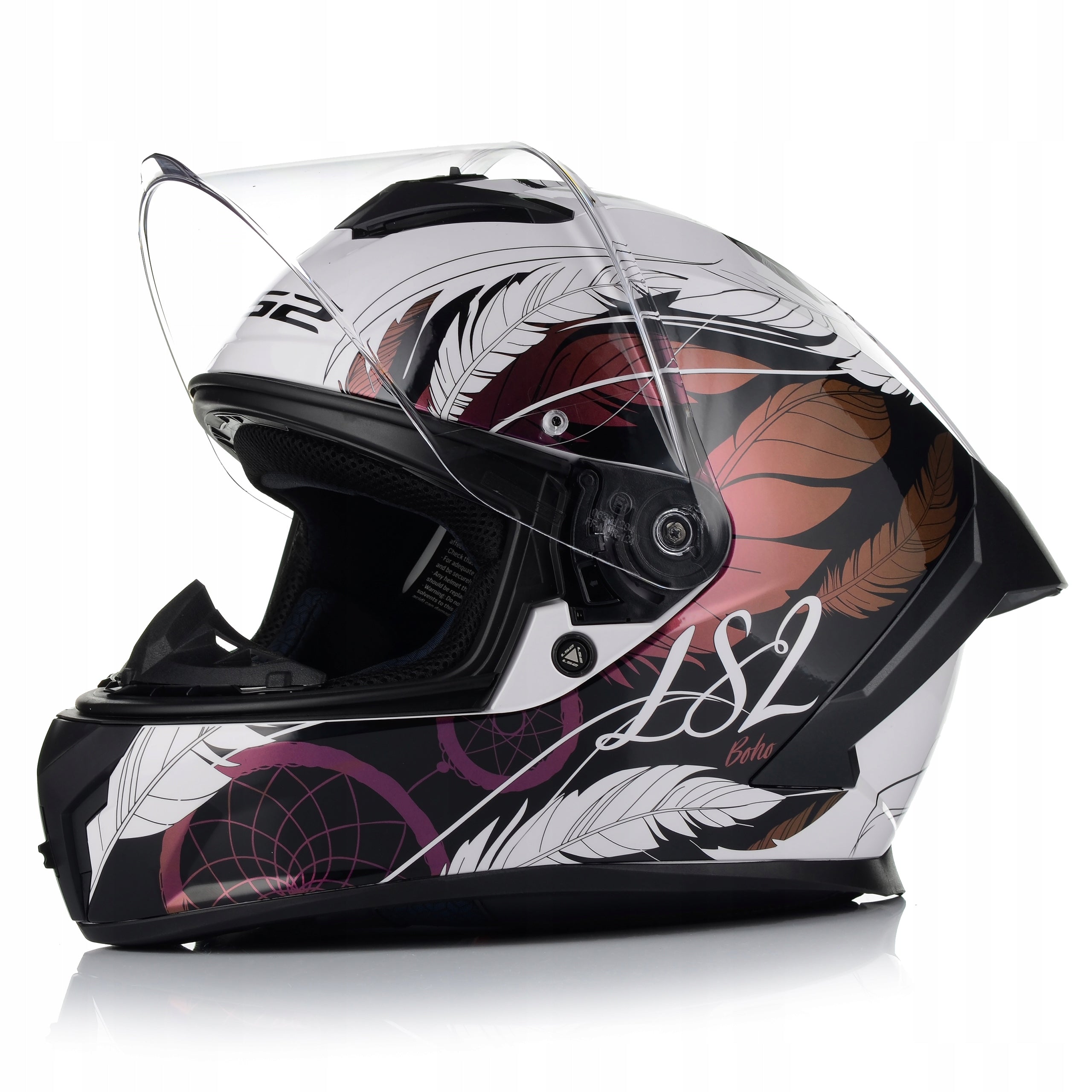 MOTORCYCLE HELMET | LS2 FF820 RAPID III BOHO | PINLOCK SYSTEM | ECER 22.06 Manufacturer's catalog number AK1682009026
