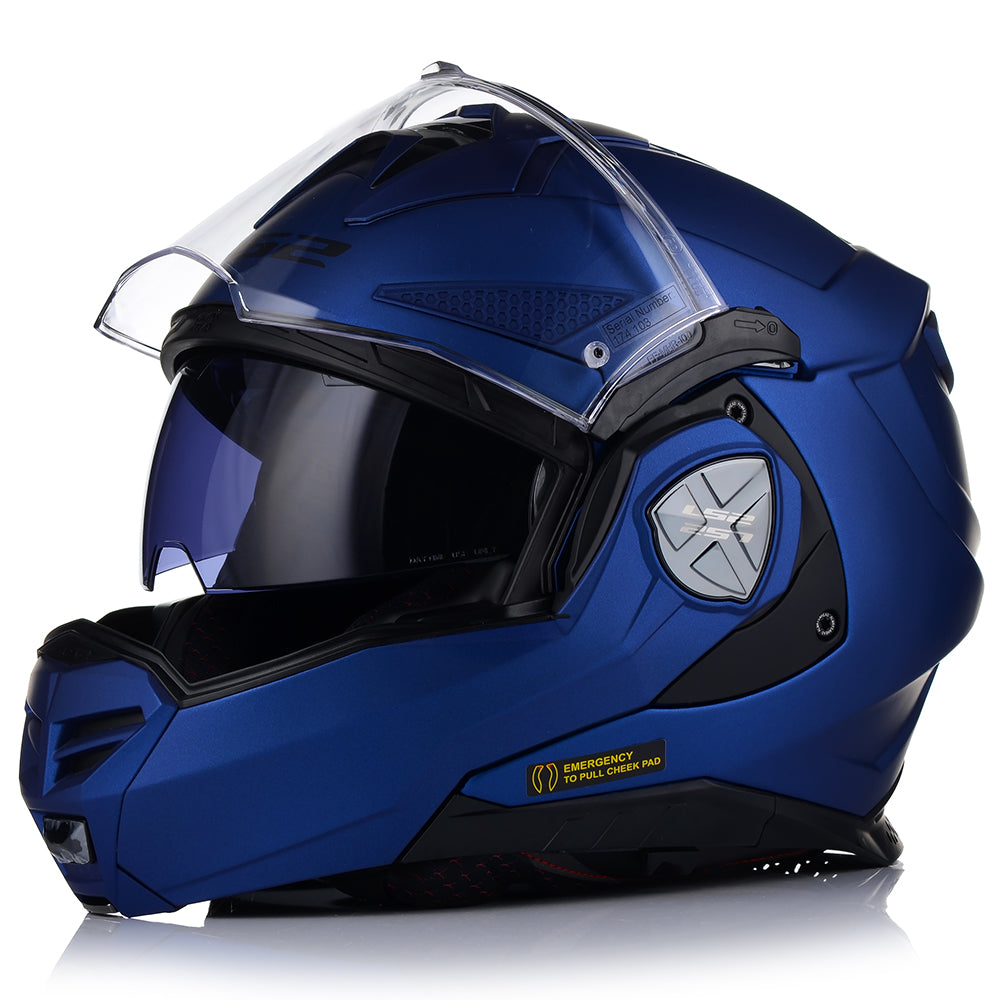 MOTORCYCLE HELMET | LS2 FF901 ADVANT X 180 | JAW + PINLOCK + BACKPACK Packaging status original