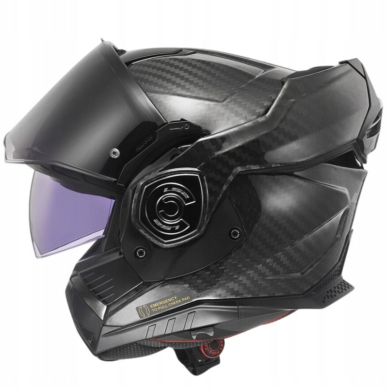 MOTORCYCLE HELMET LS2 FF901 ADVANT X CARBON SOLID L Size L