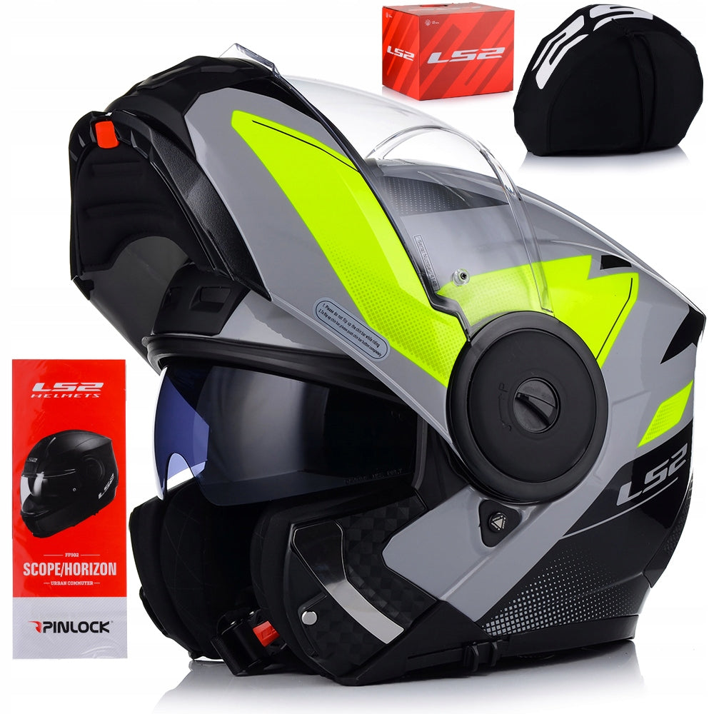 MOTORCYCLE HELMET | LS2 FF902 SCOPE II DURIA GREY M Manufacturer LS2