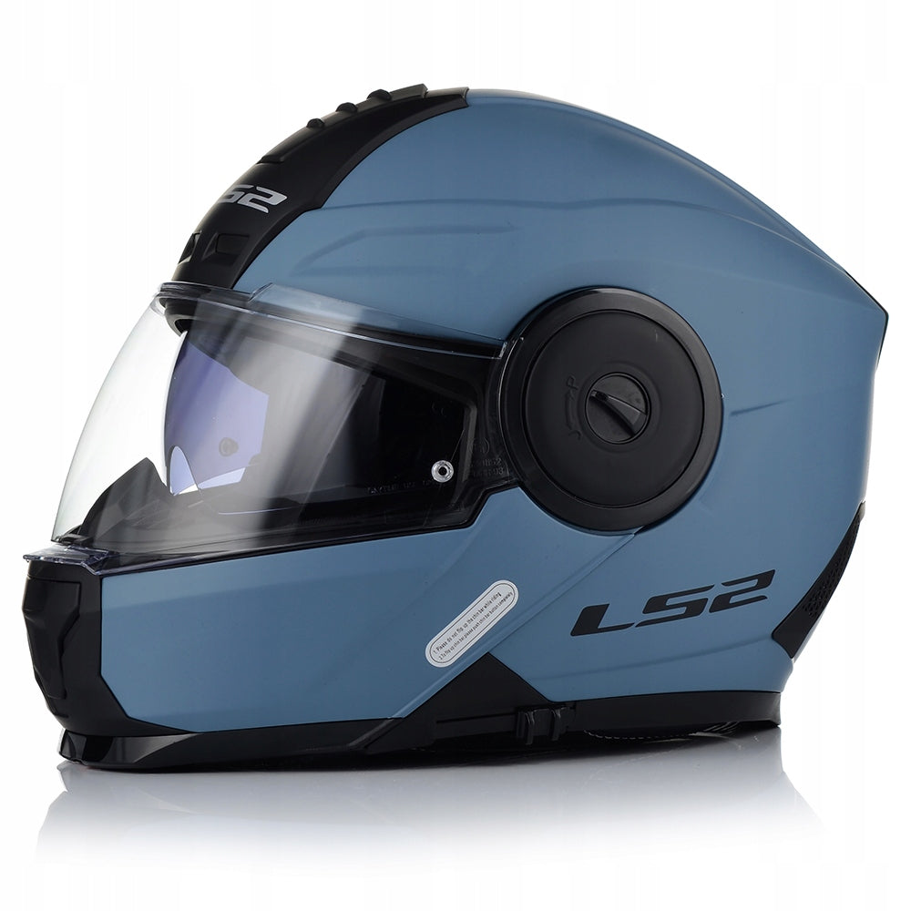 MOTORCYCLE HELMET | LS2 FF902 SCOPE II P/J | JAW MISTY BLUE + BLENDA EAN (GTIN) 5906321611299