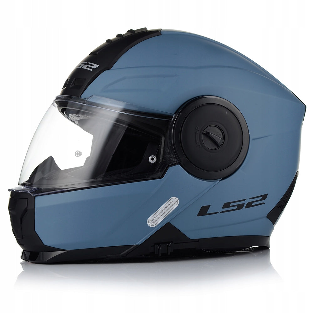 MOTORCYCLE HELMET | LS2 FF902 SCOPE II P/J | JAW MISTY BLUE + BLENDA Manufacturer's catalog number MF33494