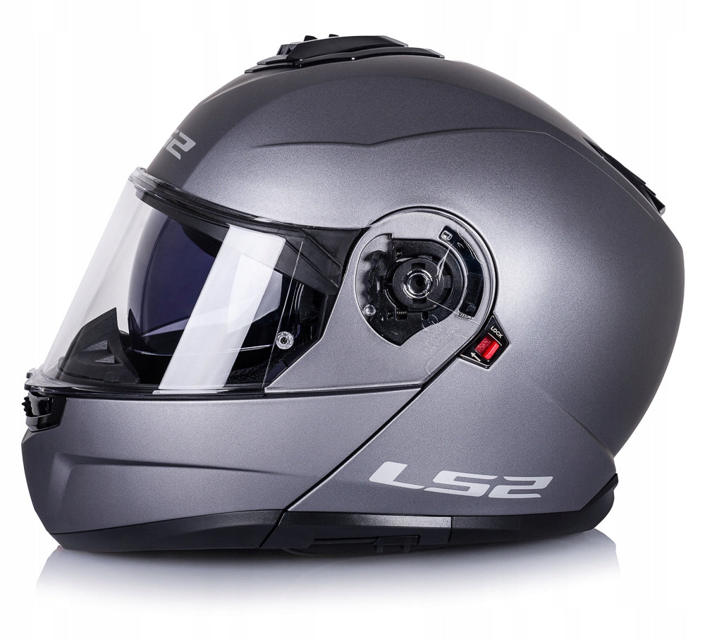 MOTORCYCLE HELMET LS2 FF908 STROBE II SOLID MAT TITAN XS Manufacturer LS2
