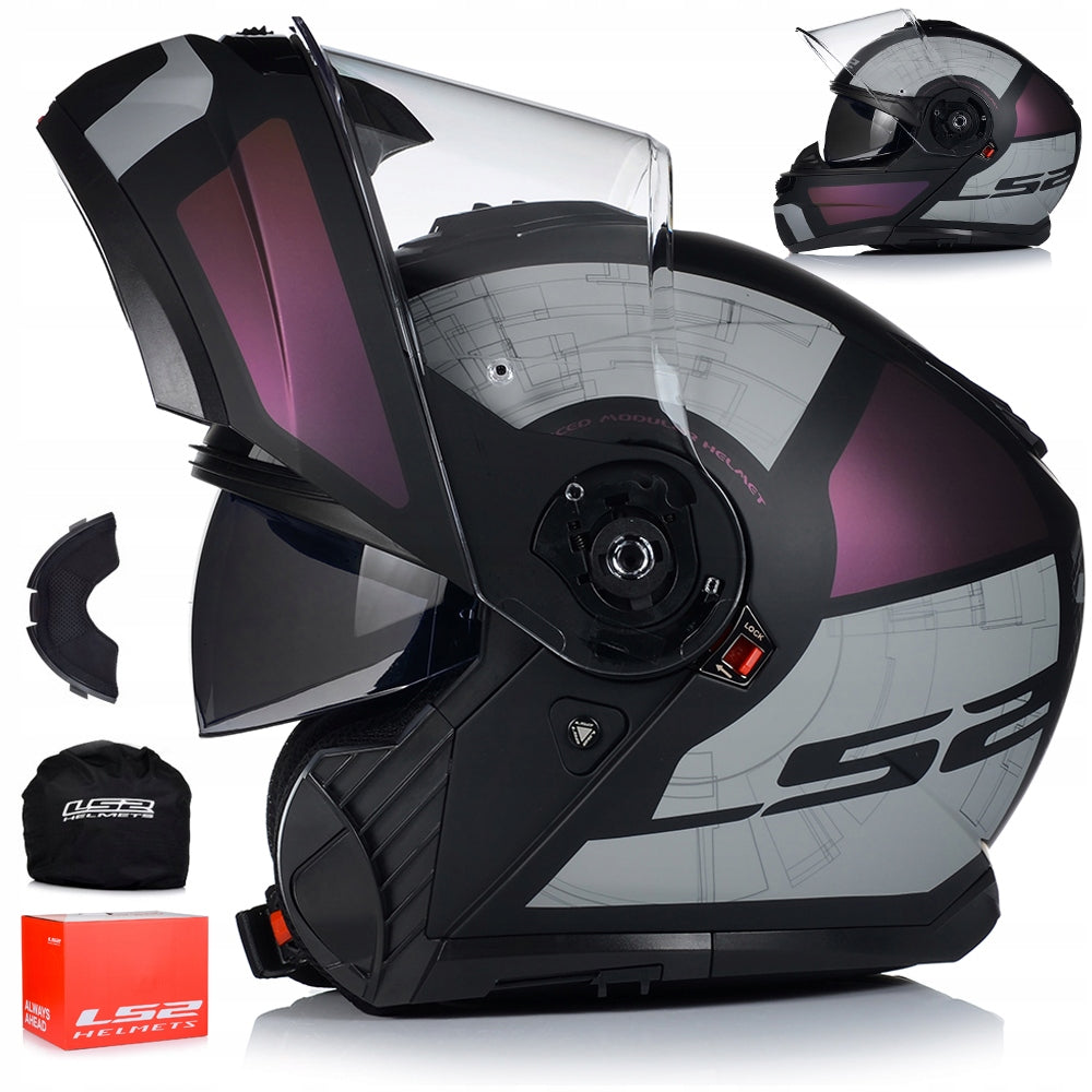 MOTORCYCLE HELMET | LS2 FF908 WOMEN | JAW PINLOCK SYSTEM + BLEND