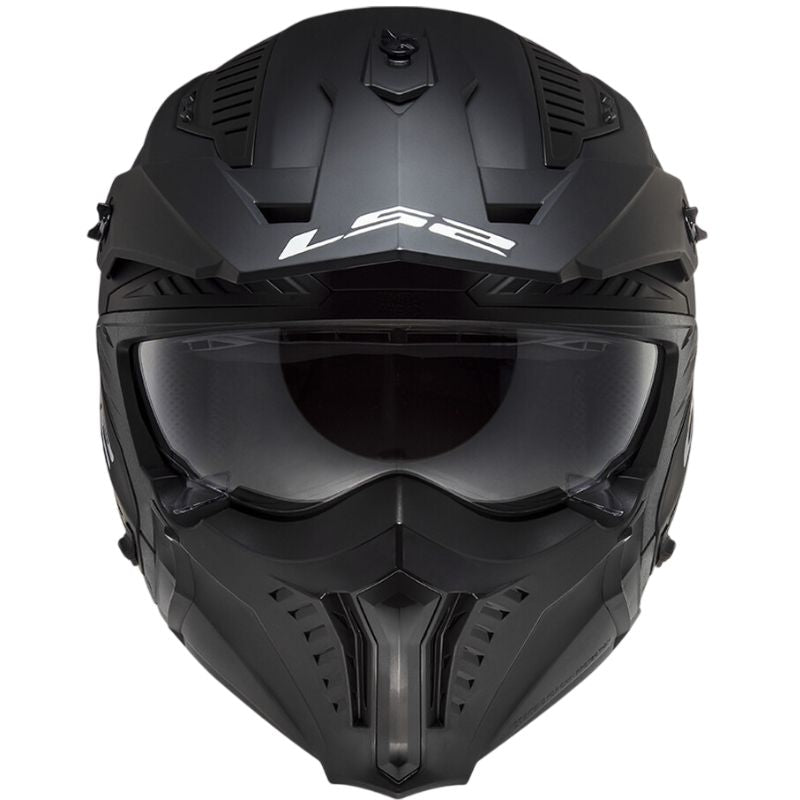 MOTORCYCLE HELMET LS2 OF606 DRIFTER SOLID MATT BLACK-06 L ECE 22.06 Size L