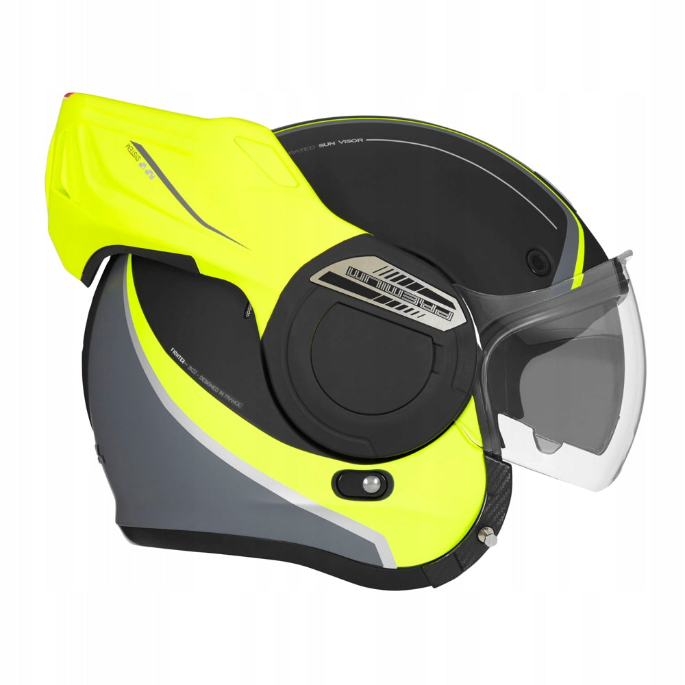 MOTORCYCLE HELMET MODULAR STRATOS NOX PREMIUM S