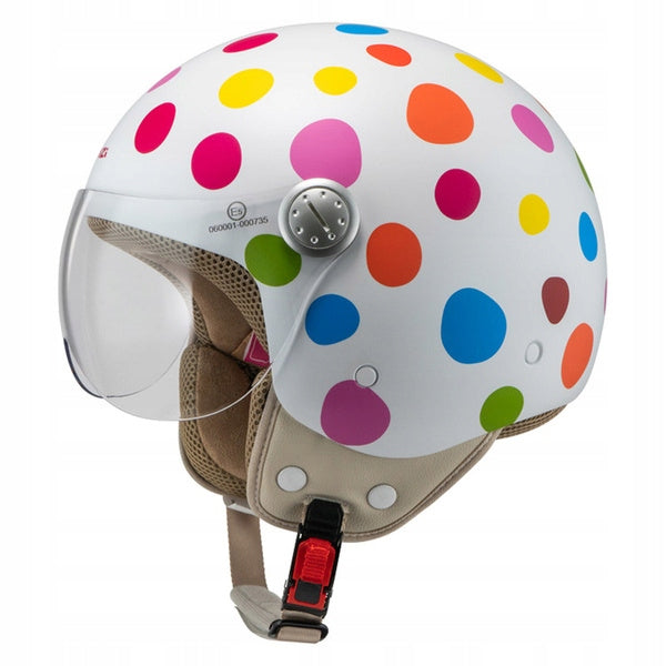 MOTORCYCLE HELMET NZI PASARELA LUNAR MULTICOLOR MATT S