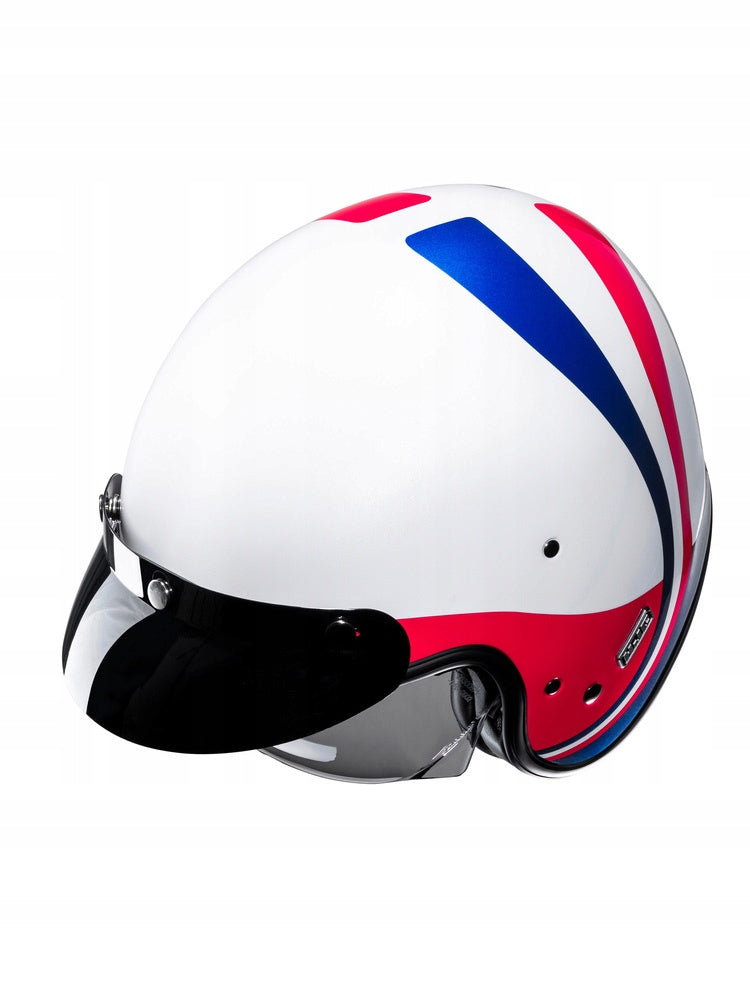 MOTORCYCLE HELMET OPEN HJC V31 EMGO WHITE/BLUE Roz. M Manufacturer HJC