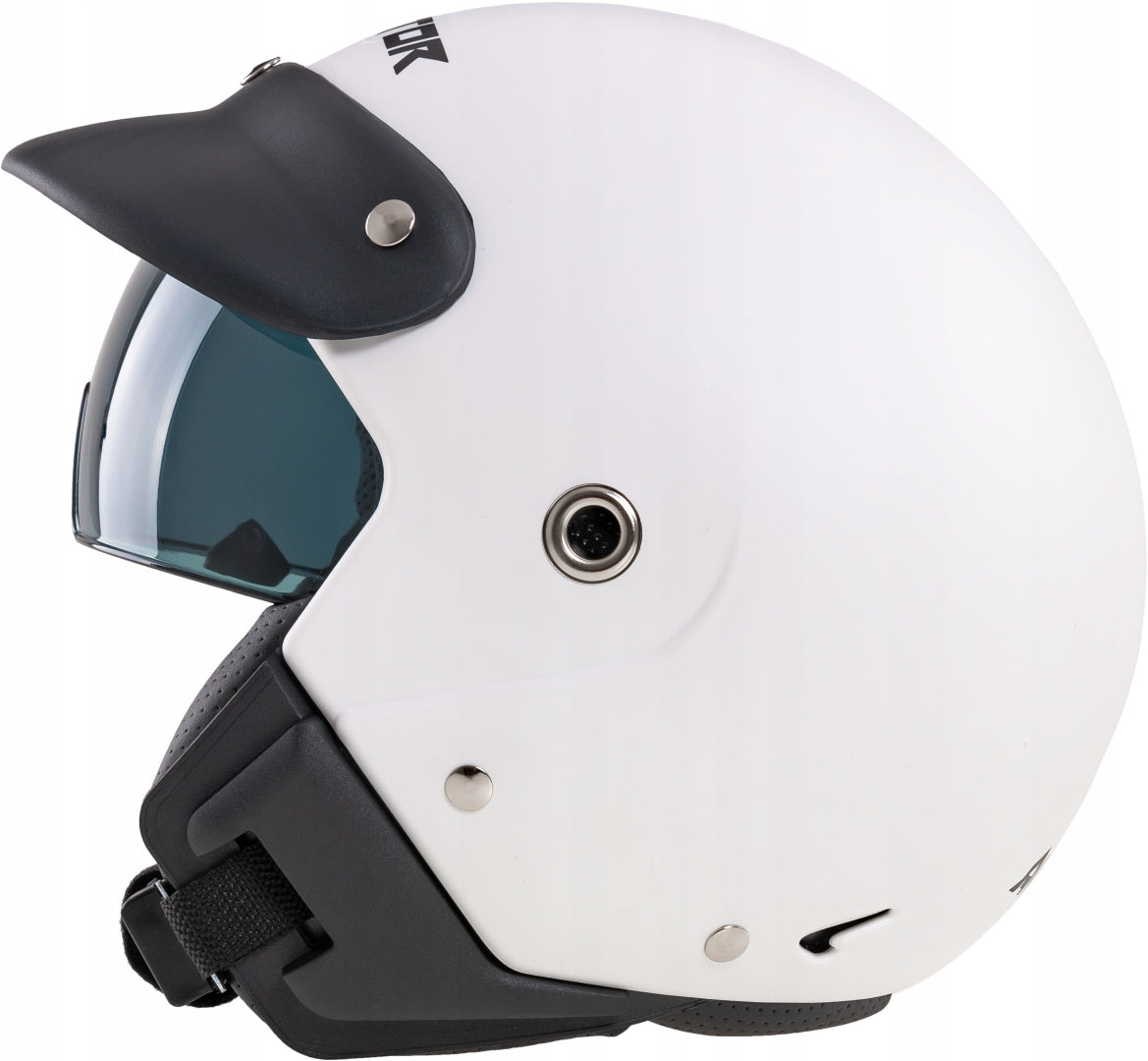 MOTORCYCLE HELMET OPEN JET FOR MOTOR SCOOTER MAT WITH BLEND HOMOLOGATION EU
