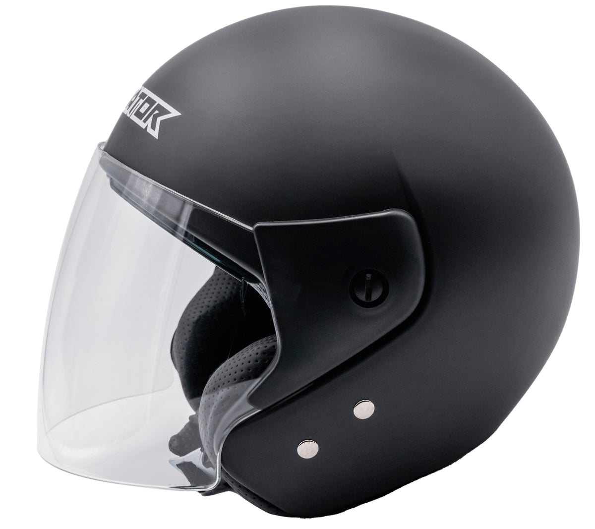 MOTORCYCLE HELMET OPEN JET FOR SCOOTER CHOPPER WITH BLEND HOMOLOGATION EU MAT Manufacturer's catalog number AOP05D01K2K301