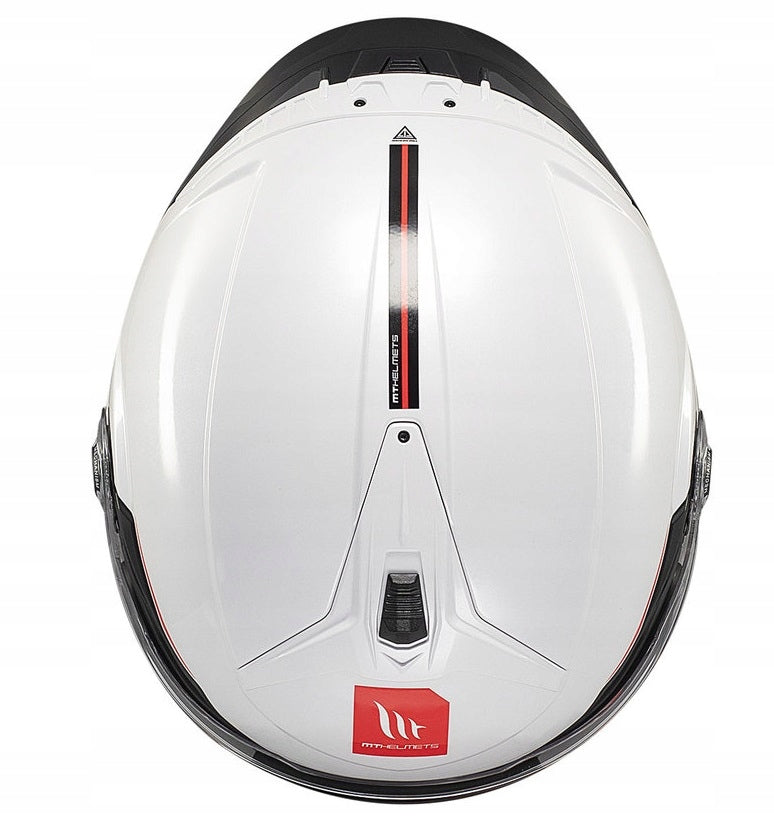 MOTORCYCLE HELMET OPEN JET MT COSMO SV SOLID A0 WHITE GLOSS WHITE Manufacturer's catalog number 13610000016
