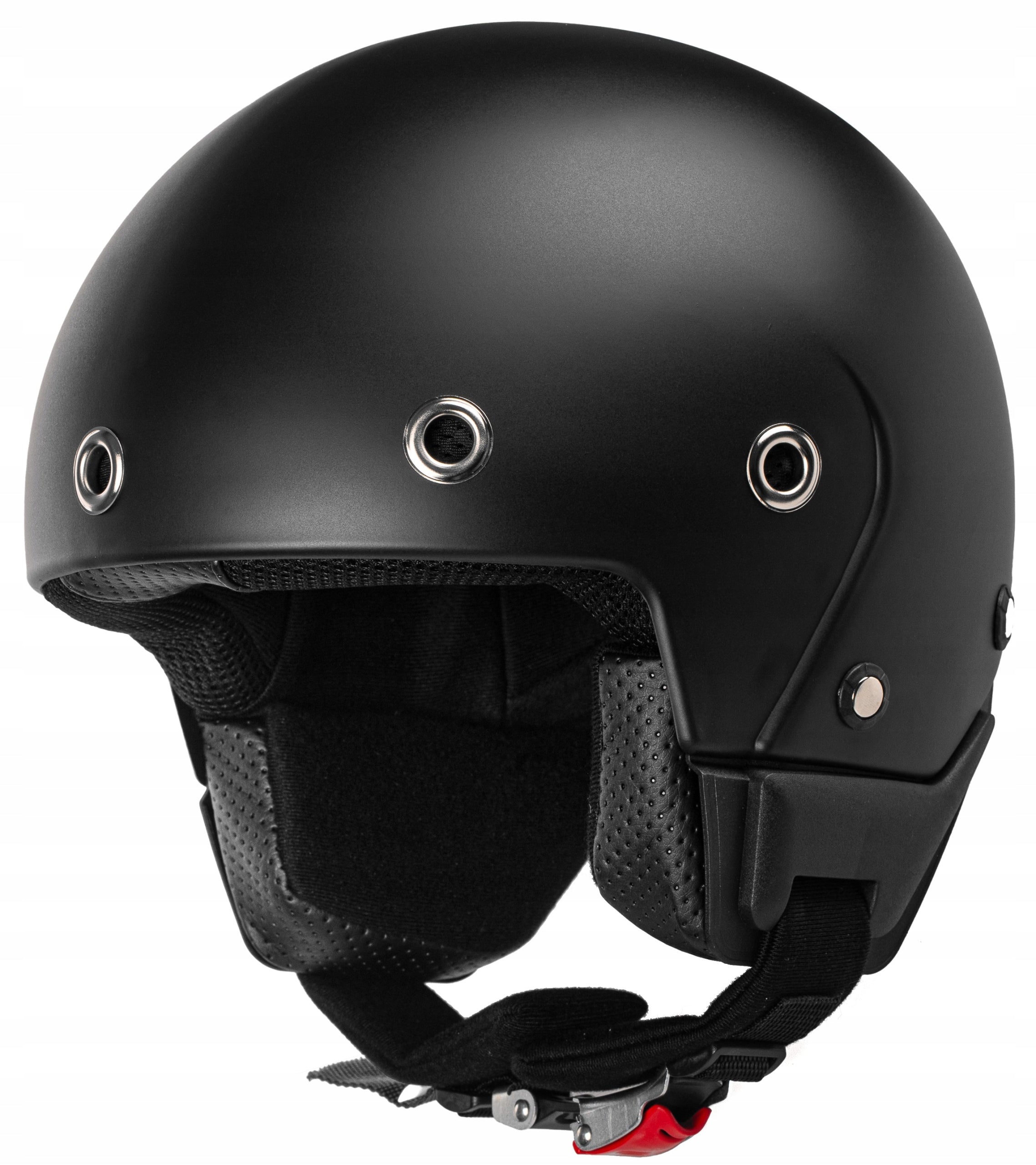MOTORCYCLE HELMET OPEN JET PEANUT RETRO CRUISER CAFE RACER HOMOLOGATION EAN (GTIN) 5903636638096