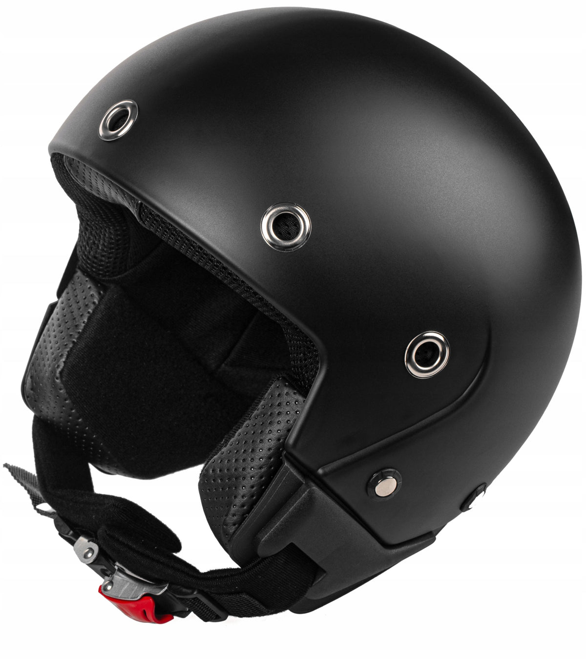 MOTORCYCLE HELMET OPEN JET PEANUT RETRO CRUISER CAFE RACER HOMOLOGATION