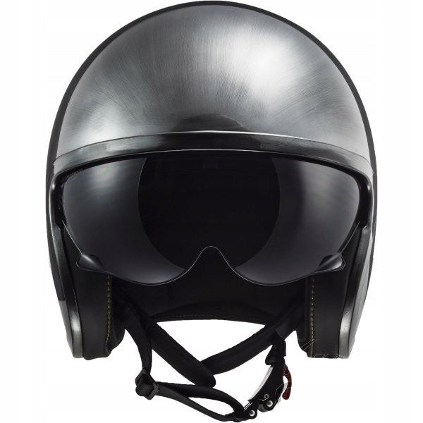 MOTORCYCLE HELMET OPEN LS2 OF599 SPITFIRE II JEANS TITANIUM XL Manufacturer LS2