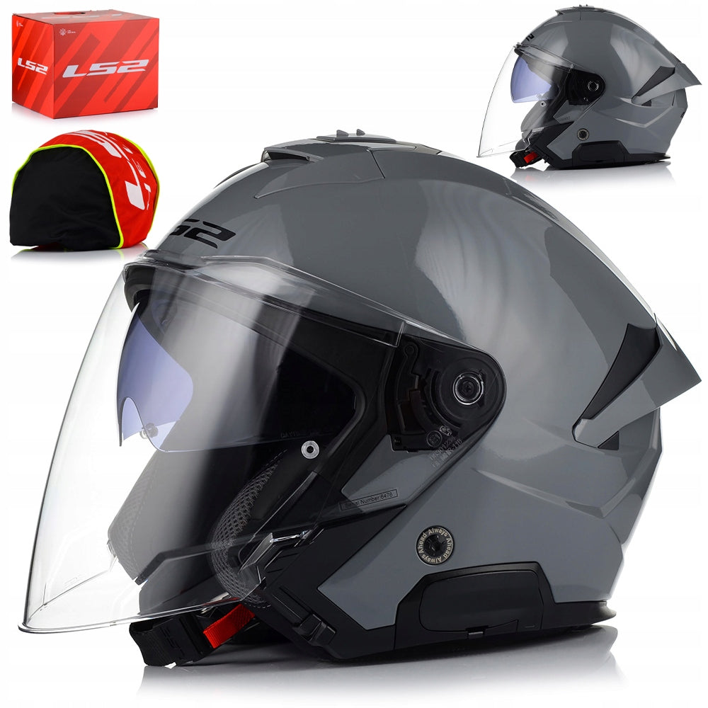 MOTORCYCLE HELMET OPEN | LS2 OF618 VERSO II | LIGHTWEIGHT SCOOTER CHOPPER BLENDA