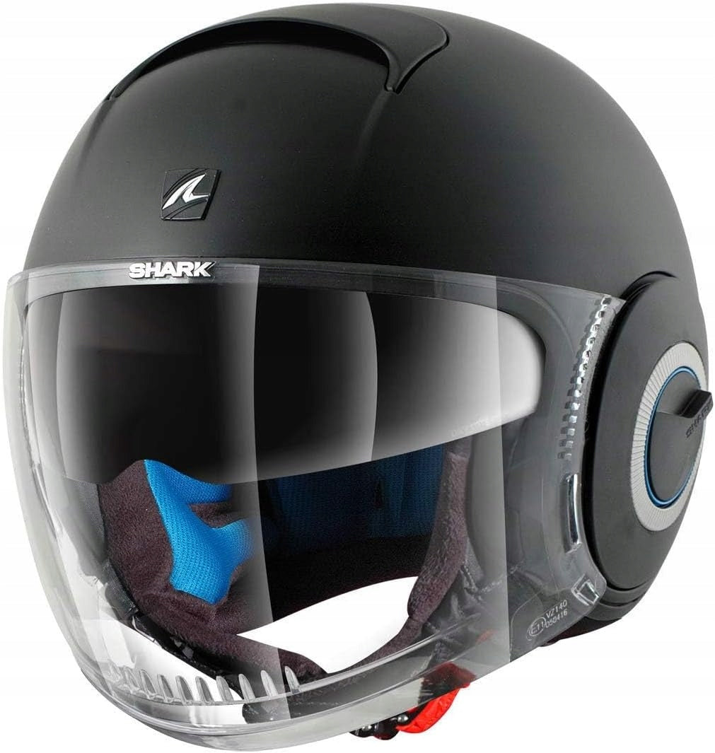 MOTORCYCLE HELMET OPEN SHARK NANO BLANK BLACK XS (53-54 cm)