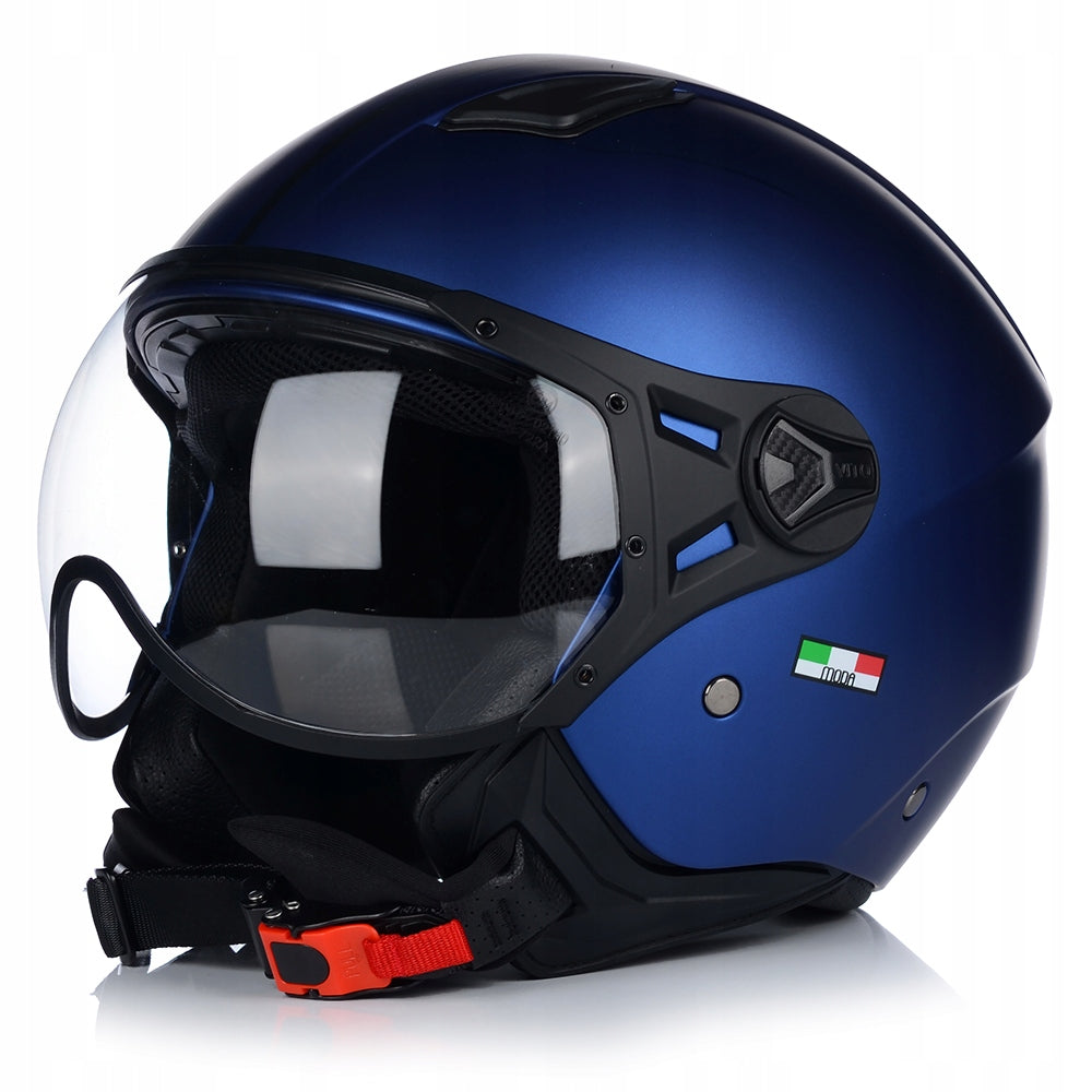 MOTORCYCLE HELMET OPEN | VITO FASHION RETRO BLUE | SCOOTER CHOPPER ECE 22.06 Manufacturer's catalog number 1283XL