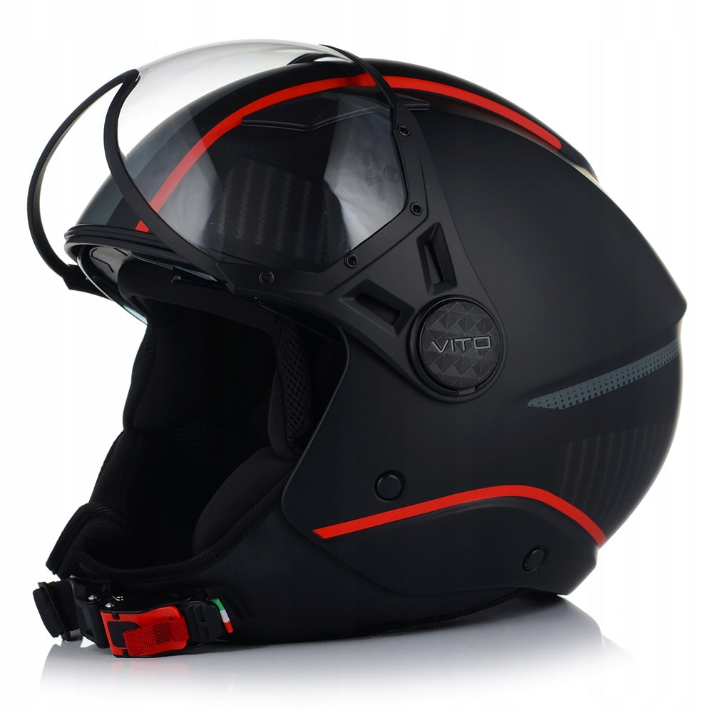 MOTORCYCLE HELMET OPEN | VITO LAVORI | CHOPPER ECE 22/06 SCOOTER + BLENDA Manufacturer's catalog number 1320L