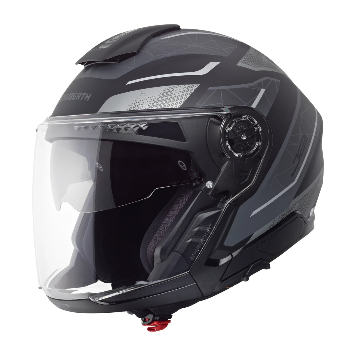 MOTORCYCLE HELMET SCHUBERTH J2 SIGMA GREY MATT OPEN WITH BLEND r. S