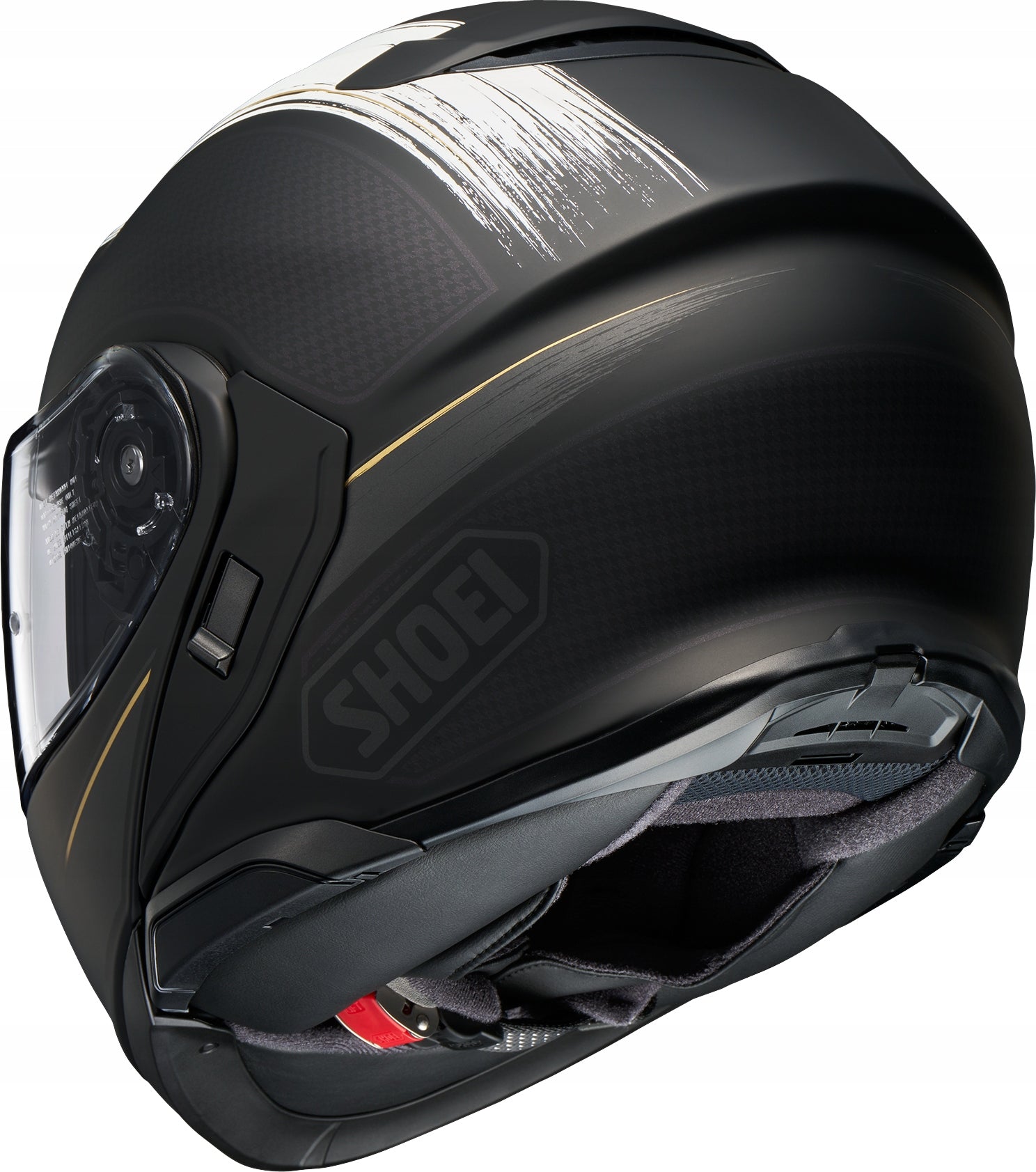MOTORCYCLE HELMET SHOEI NEOTEC III SATORI TC-5 BLACK WHITE Packaging status original