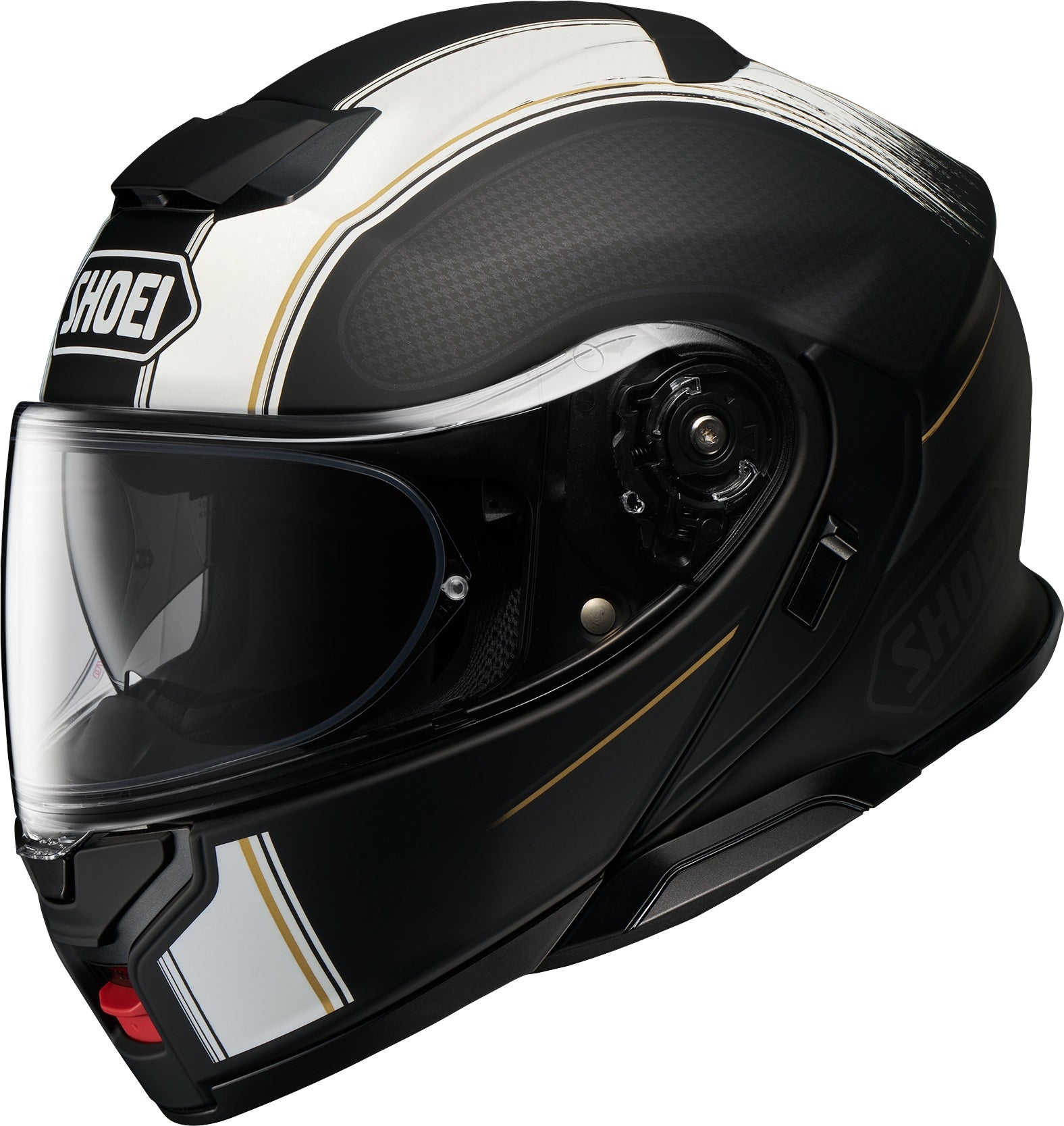MOTORCYCLE HELMET SHOEI NEOTEC III SATORI TC-5 BLACK WHITE