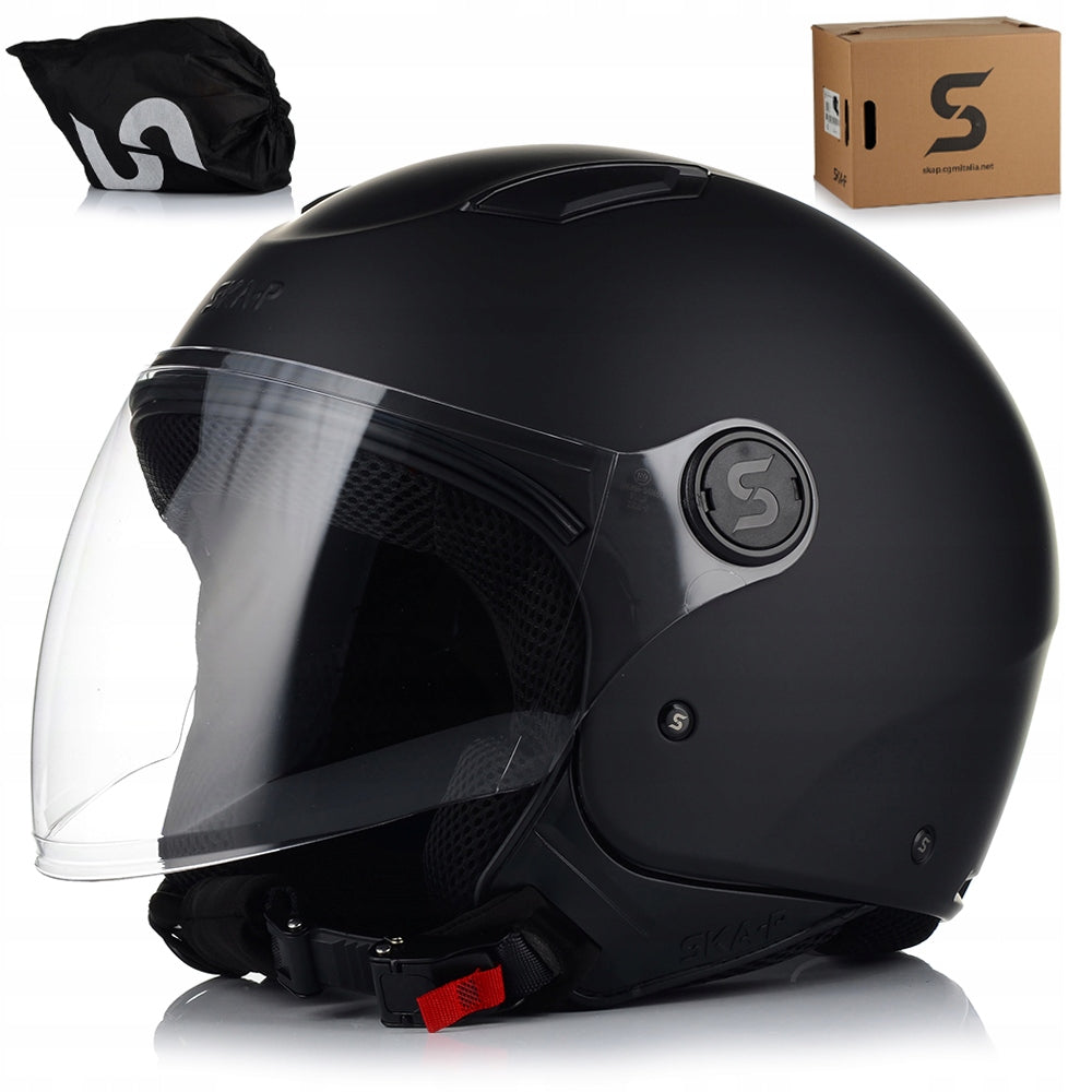 MOTORCYCLE HELMET SKA-P 1LHA OPEN SCOOTER CHOPPER LIGHT 1050g. ECER 22.06