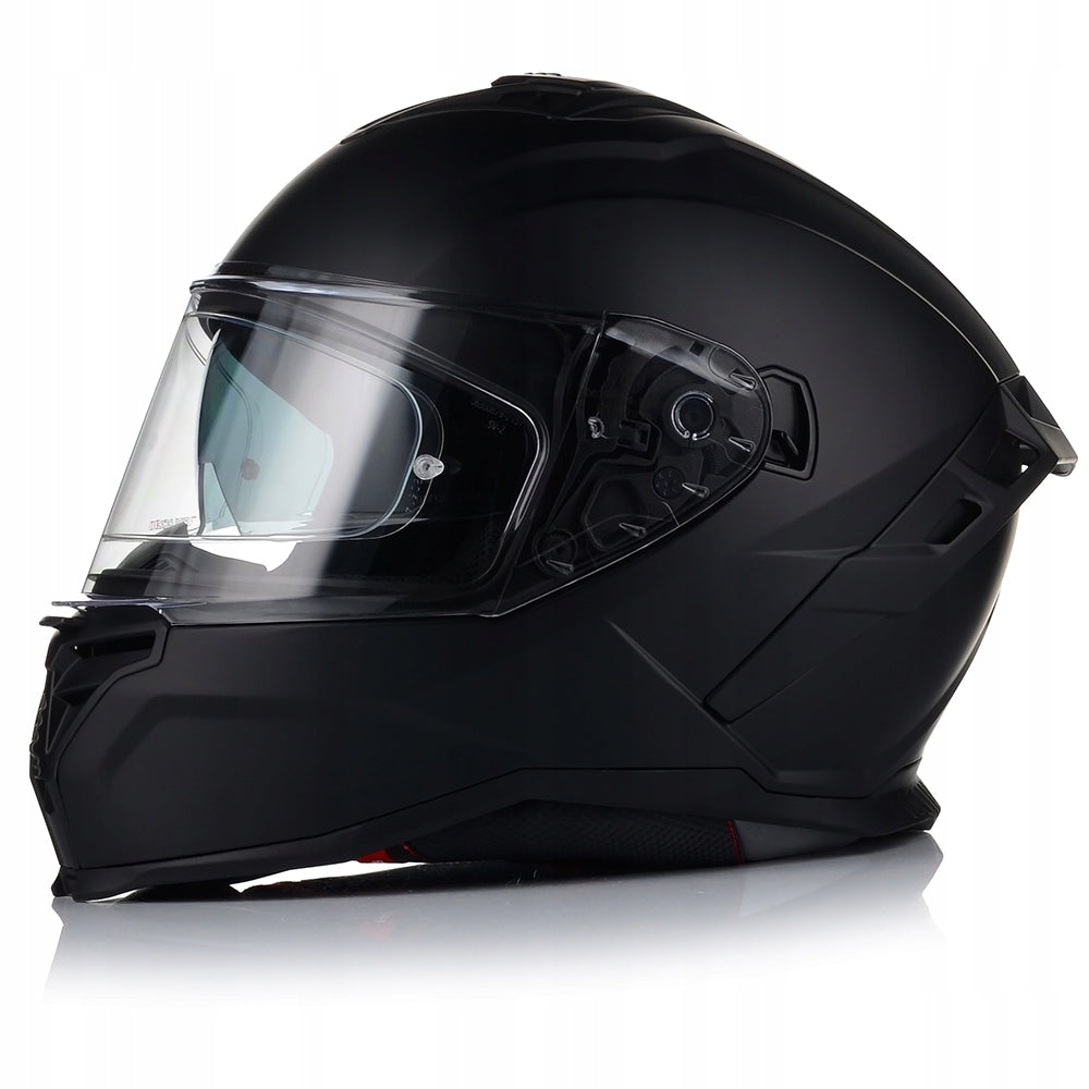 MOTORCYCLE HELMET | VITO PRESTO MATTE BLACK | INTEGRAL + PINLOCK + BLEND Packaging status original