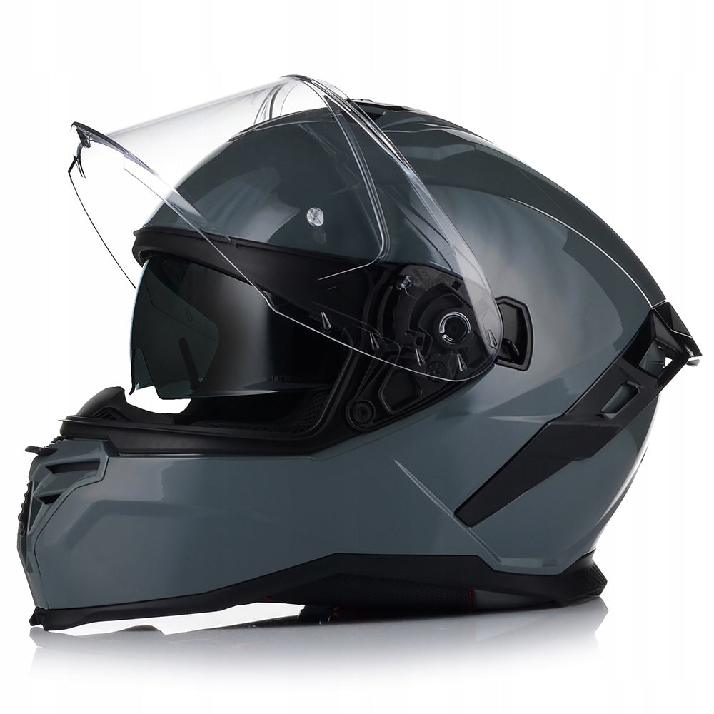 MOTORCYCLE HELMET | VITO PRESTO | NADO GRAY PINLOCK SYSTEM + ECE BLEND 06 Manufacturer's catalog number 1276M