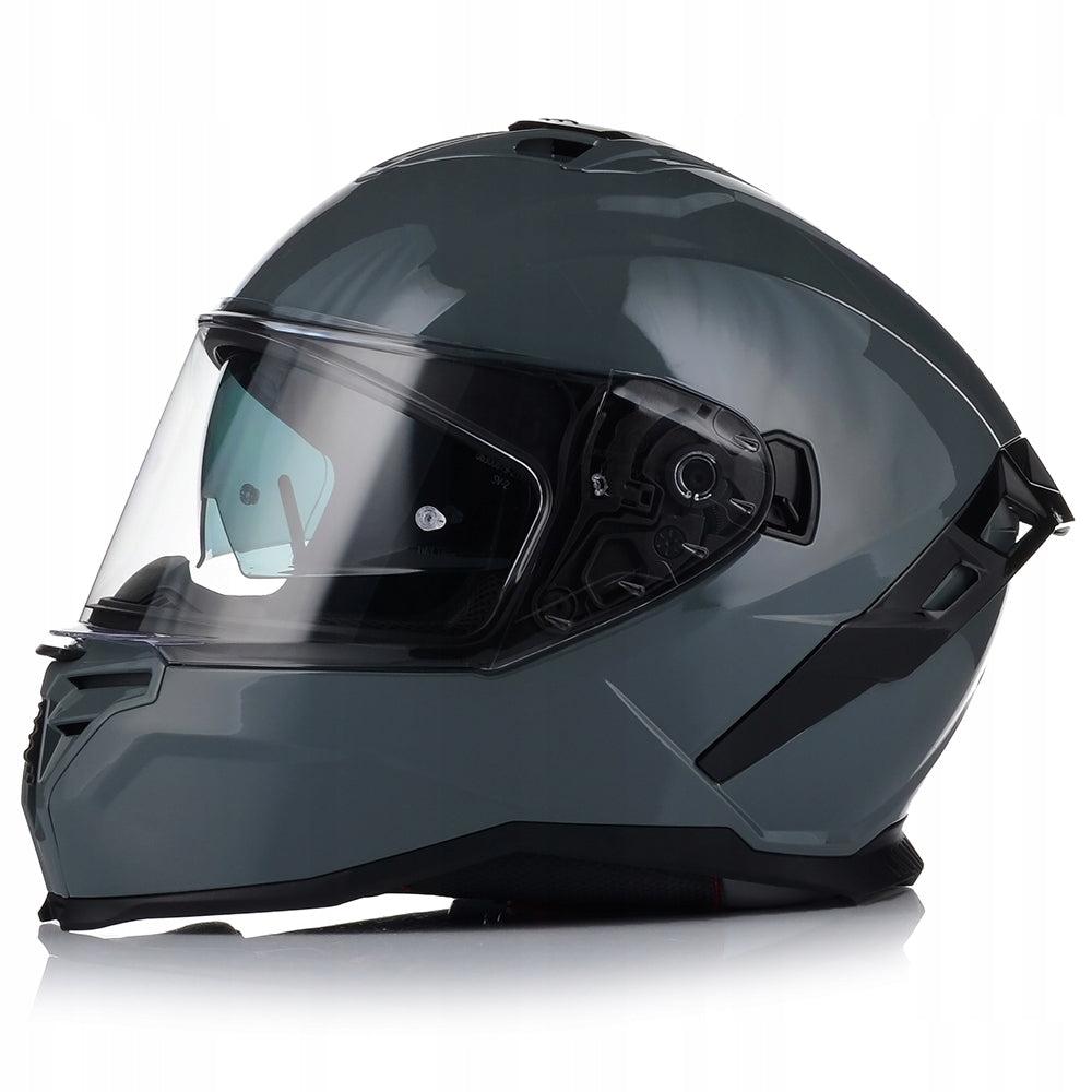 MOTORCYCLE HELMET | VITO PRESTO | NADO GRAY PINLOCK SYSTEM + ECE BLEND 06 Packaging status original