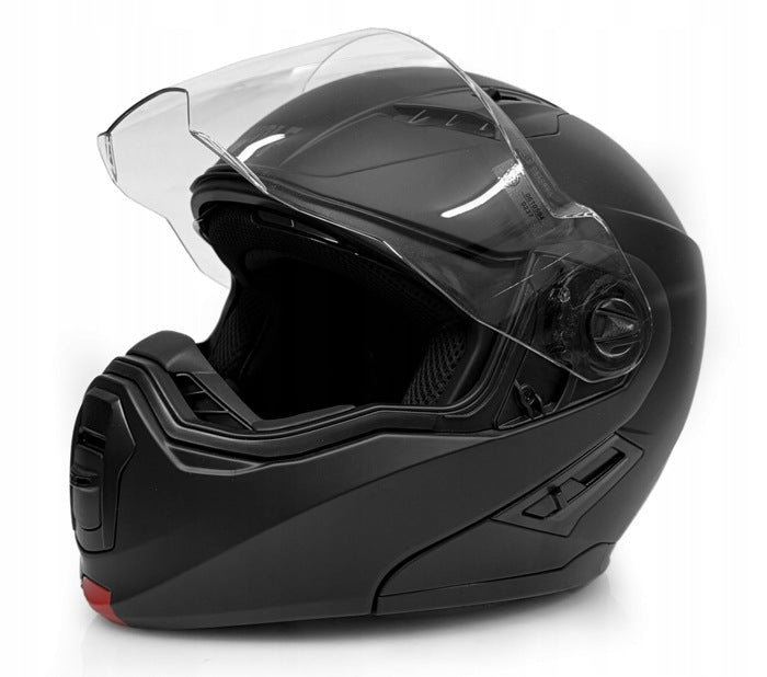 MOTORCYCLE HELMET WITH BLEND WOLF VESPER BLACK MAT L Manufacturer Wolf