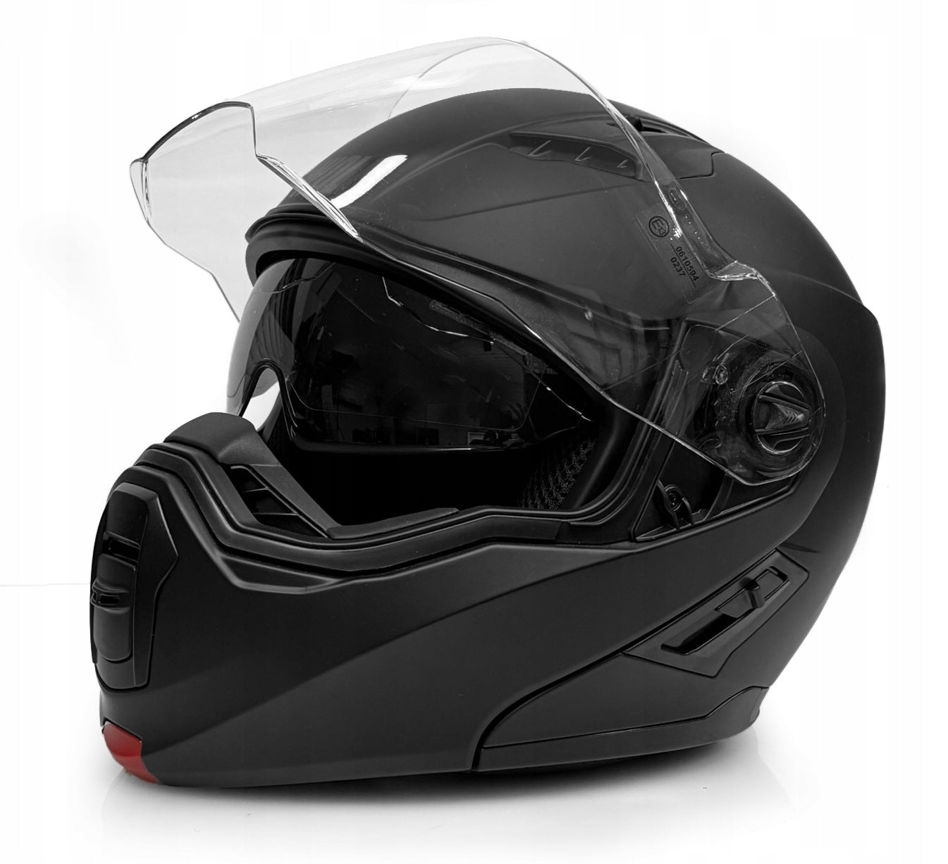 MOTORCYCLE HELMET WITH BLEND WOLF VESPER BLACK MAT L Size L