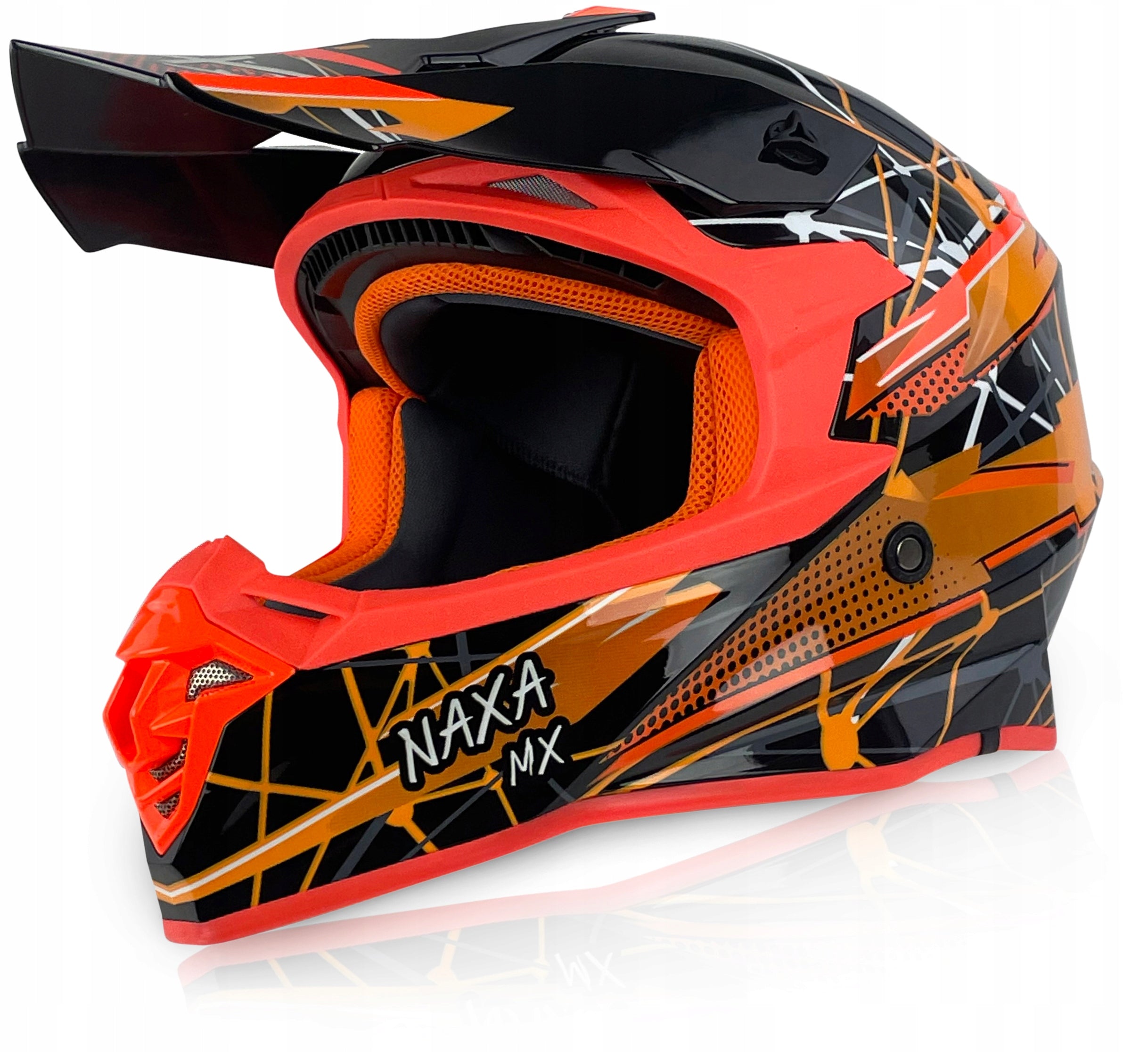 MOTORCYCLE INTEGRAL HELMET NAXA C9/T CROSS ENDURO QUAD ATV r XL