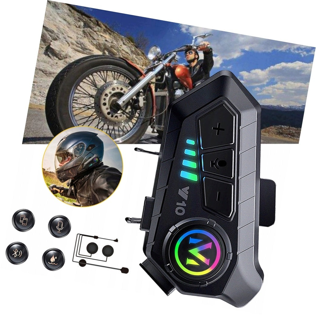 MOTORCYCLE INTERCOM BLUETOOTH HEADSET, MOTORCYCLE HELMET INTERCOM