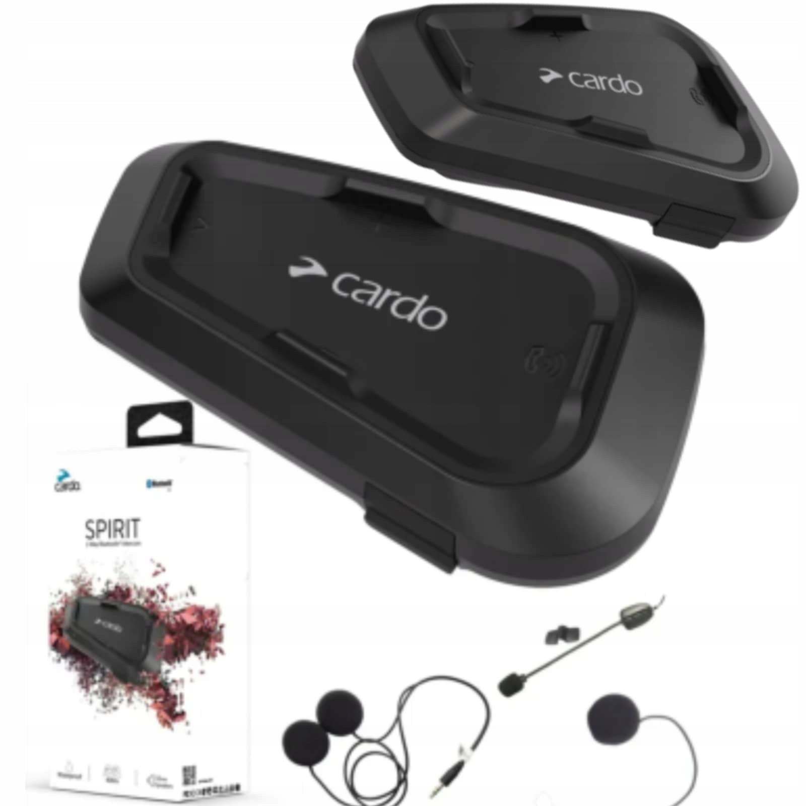 MOTORCYCLE INTERCOM CARDO SPIRIT SINGLE – BLUETOOTH| WATERPROOF|APPLICATION