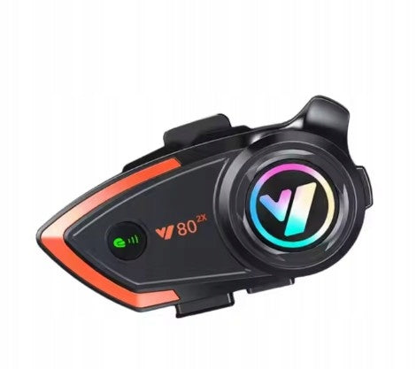 MOTORCYCLE INTERCOM Y80 2x BLUETOOTH Hard and Soft Microphone from Poland