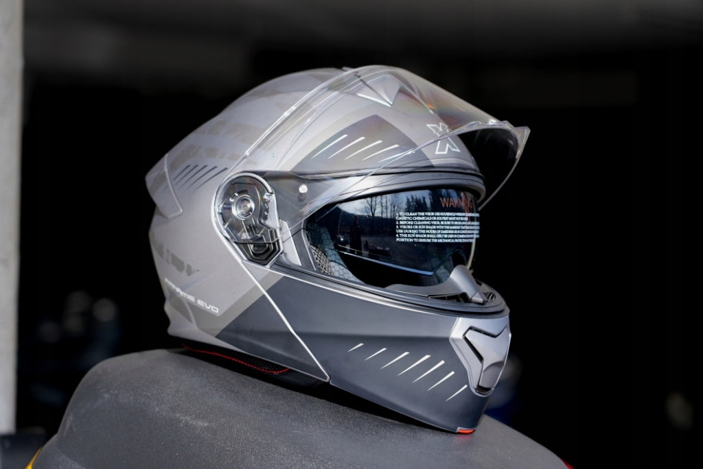 MOTORCYCLE JAW HELMET ROXAR PANAME EVO EDGE DARK GREY MAT size L Manufacturer's catalog number RX.PANAME.EVO.EDGE.DARK L