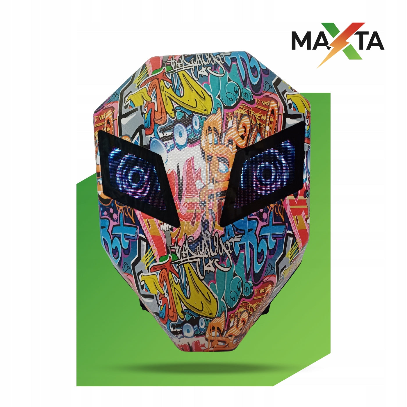 MOTORCYCLE LED BACKPACK WITH GRAFFITI DISPLAY BLUETOOTH APPLICATION MAXTA Manufacturer Maxta