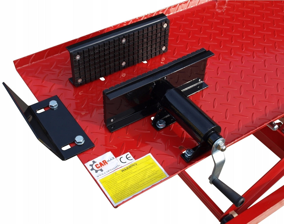 MOTORCYCLE LIFT - PLATFORM - HYDRAULIC - PNEUMATIC - CARMAX EAN (GTIN) 5903815220562