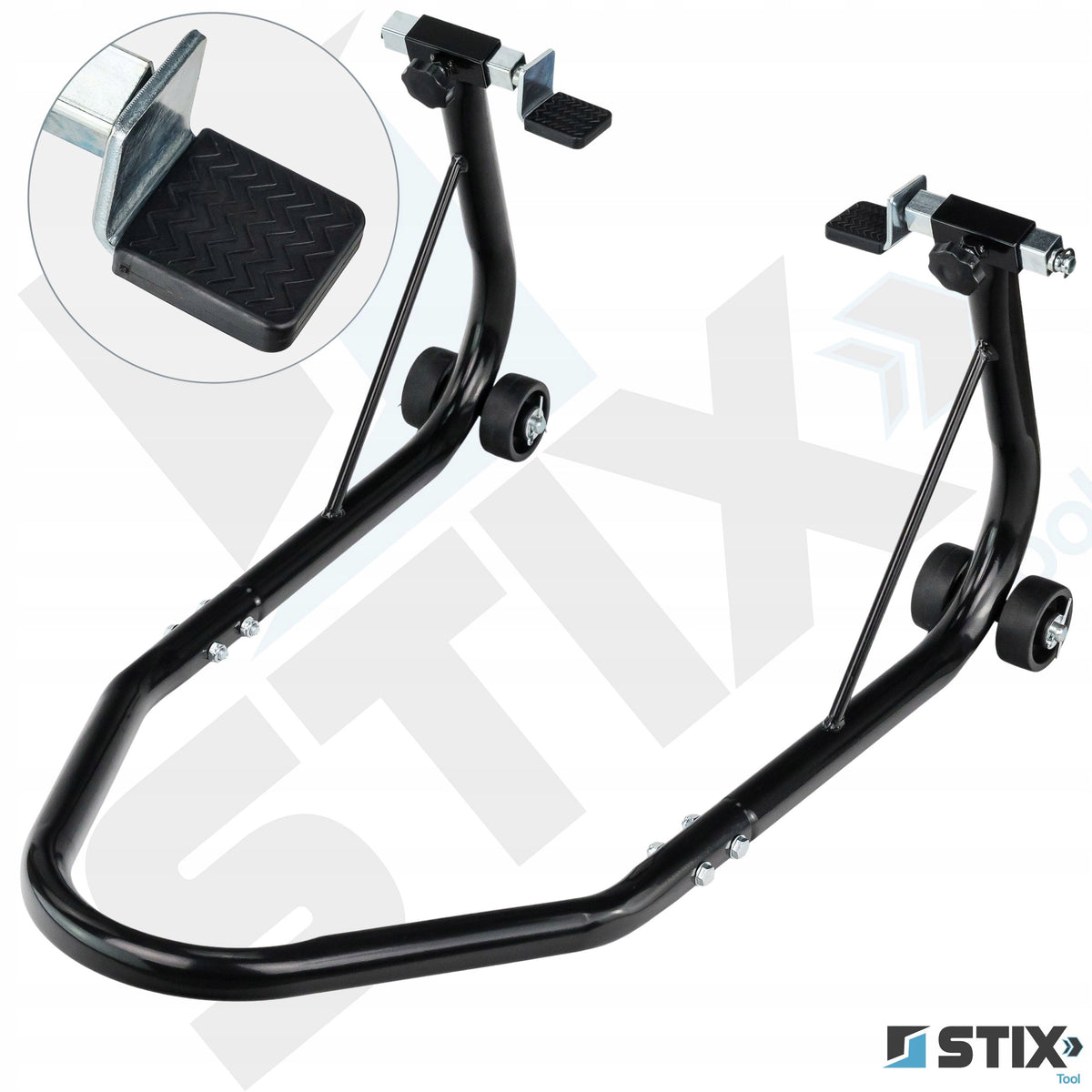 MOTORCYCLE LIFT RACK FOR FRONT WHEEL MOTORCYCLE MOTOR 450KG STIX Packaging status original