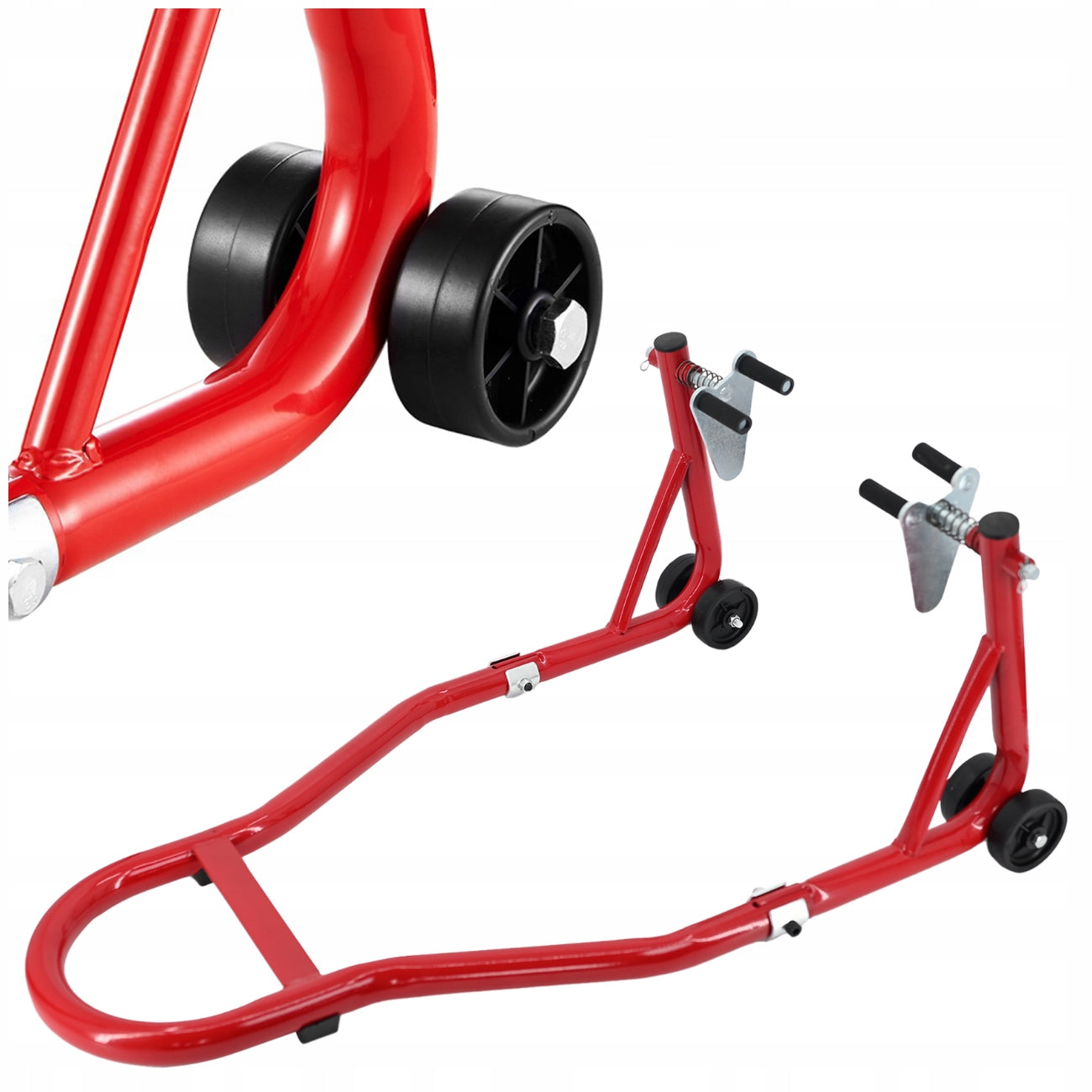 MOTORCYCLE LIFT STAND FRONT ADJUSTABLE LAG FORK 450KG DURABLE