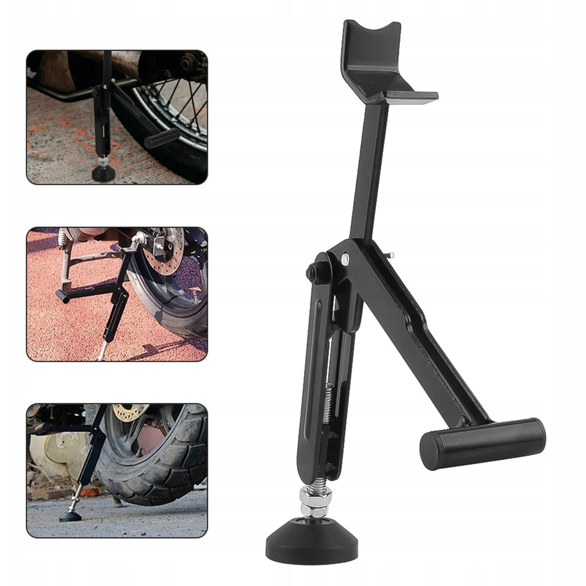 MOTORCYCLE LIFTING RACK FOLDING PORTABLE LOAD CAPACITY 250KG EASY Manufacturer no brand